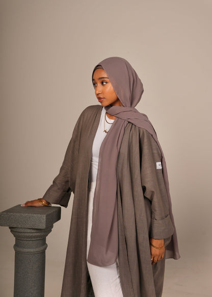 Porpoise Linen Abaya