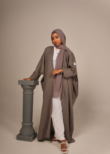 Porpoise Linen Abaya